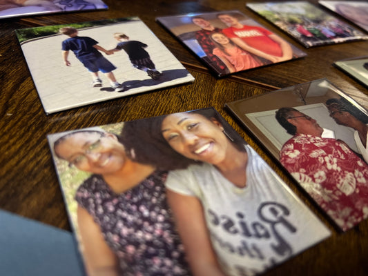 2.5" Custom Square Photo Magnet - Redeeming Skies Creative Company